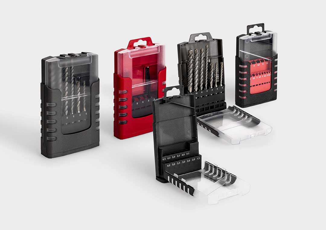 Cassette GripBox GripBox: a sturdy cassette in modern design ideal for all sets of drills.