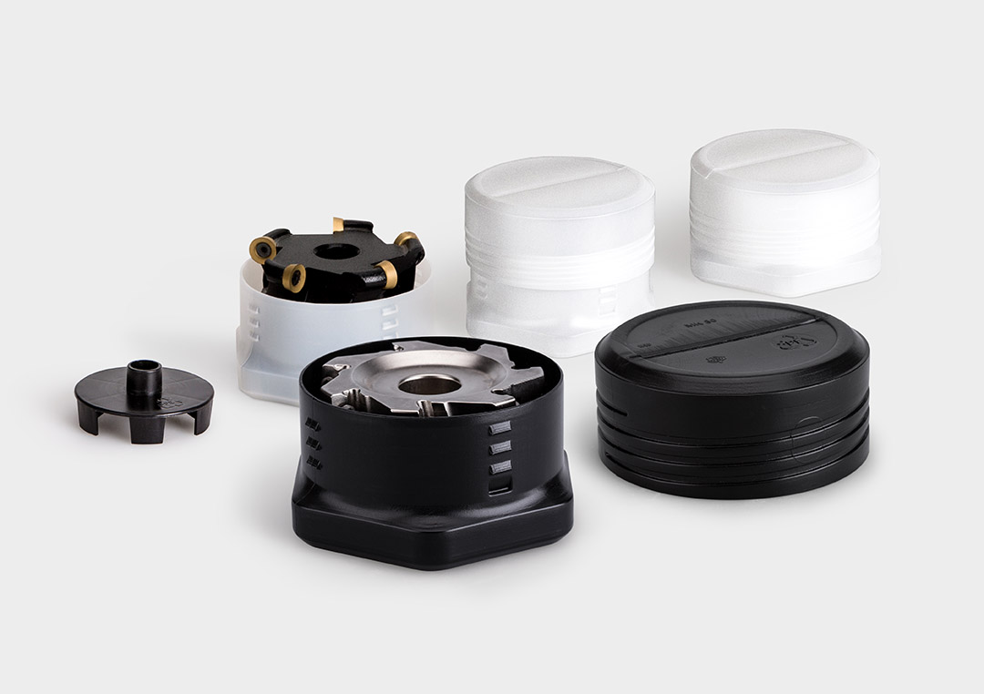 MK-Pack: a packaging box for face milling cutters and shell end mills.